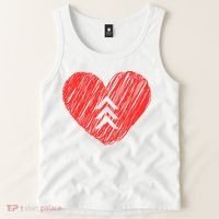 Down Syndrome Awareness Heart Tank Top thumb 2