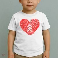 Down Syndrome Awareness Heart Toddler T-Shirt thumb 2