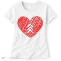 Down Syndrome Awareness Heart Women's T-Shirt thumb 0