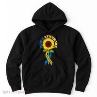 Down Syndrome Awareness Sunflower Ribbon Hoodie thumb 0
