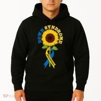 Down Syndrome Awareness Sunflower Ribbon Hoodie thumb 2