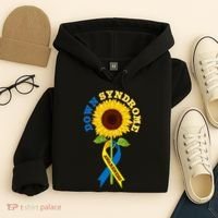 Down Syndrome Awareness Sunflower Ribbon Hoodie thumb 4