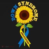 Down Syndrome Awareness Sunflower Ribbon Women's Hoodie thumb 2