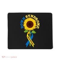 Down Syndrome Awareness Sunflower Ribbon Mousepad thumb 0