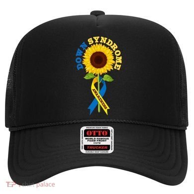 Down Syndrome Awareness Sunflower Ribbon Hat
