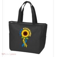 Down Syndrome Awareness Sunflower Ribbon Tote Bag thumb 3