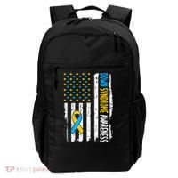 Down Syndrome Awareness American Flag T21 Down Syndrome Backpack thumb 0