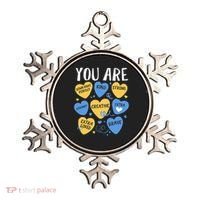 Down Syndrome Awareness Positive Candy Heart  Ornament thumb 0