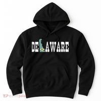 Delaware State And Delaware Flag With Pride For Delaware Hoodie thumb 0