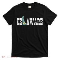 Delaware State And Delaware Flag With Pride For Delaware T-Shirt thumb 0