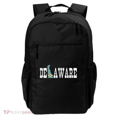 Delaware State And Delaware Flag With Pride For Delaware Backpack