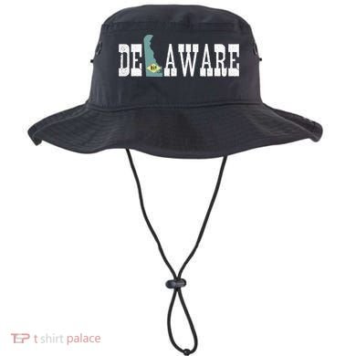 Delaware State And Delaware Flag With Pride For Delaware Bucket Hat