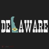 Delaware State And Delaware Flag With Pride For Delaware Beanie thumb 2