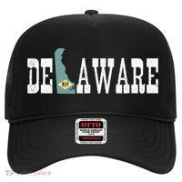 Delaware State And Delaware Flag With Pride For Delaware Hat thumb 0