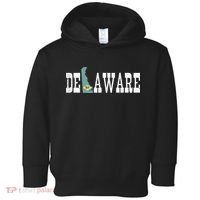 Delaware State And Delaware Flag With Pride For Delaware Toddler Hoodie thumb 0