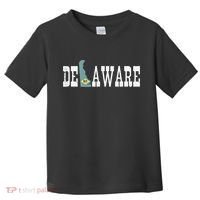 Delaware State And Delaware Flag With Pride For Delaware Toddler T-Shirt thumb 0