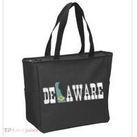Delaware State And Delaware Flag With Pride For Delaware Tote Bag thumb 2