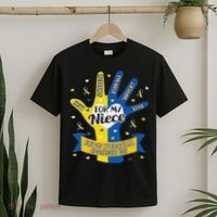 Down Syndrome Aunt Uncle Niece Love Awareness Gift T-Shirt thumb 2