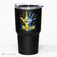 Down Syndrome Aunt Uncle Niece Love Awareness Gift Tumbler thumb 0