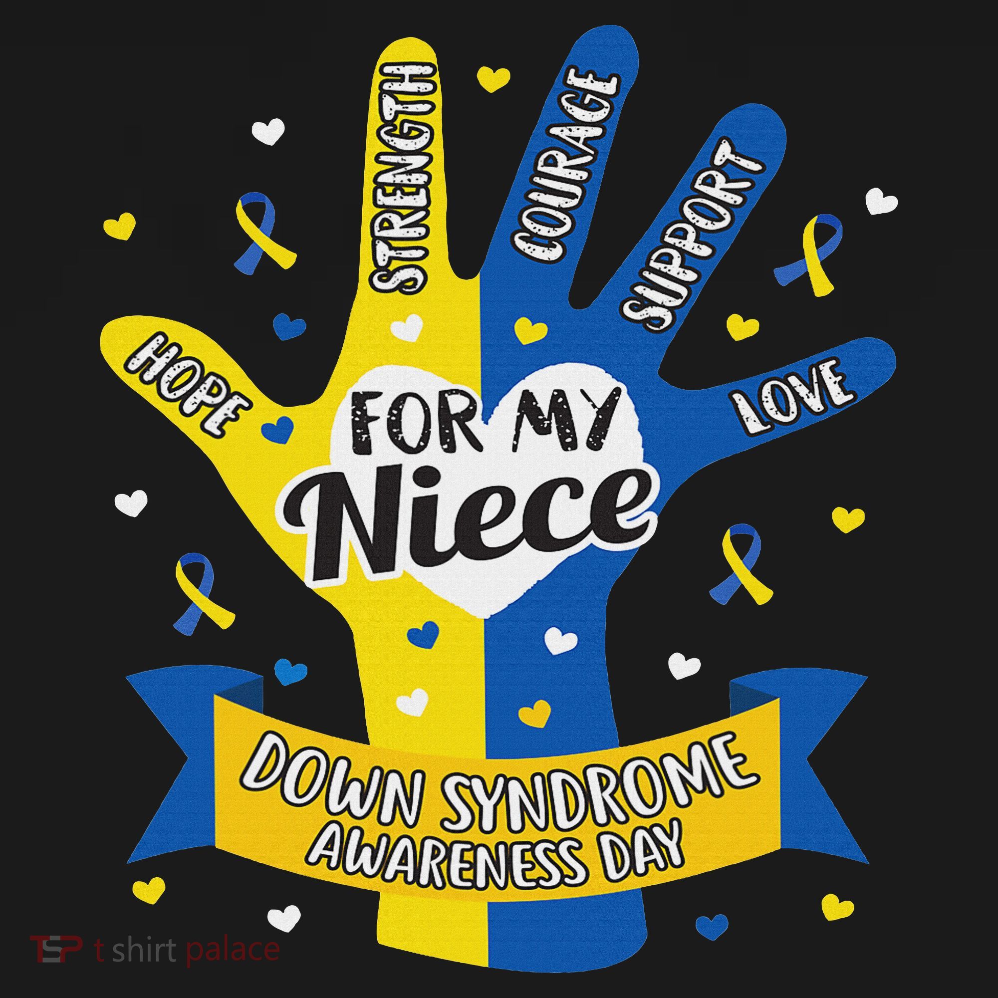 Down Syndrome Aunt Uncle Niece Love Awareness Gift Mousepad