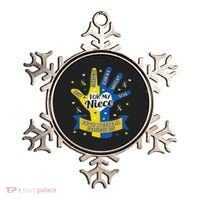 Down Syndrome Aunt Uncle Niece Love Awareness Gift Ornament thumb 0