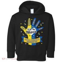 Down Syndrome Aunt Uncle Niece Love Awareness Gift Toddler Hoodie thumb 0