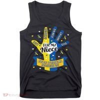 Down Syndrome Aunt Uncle Niece Love Awareness Gift Tank Top thumb 0