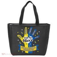 Down Syndrome Aunt Uncle Niece Love Awareness Gift Tote Bag thumb 0