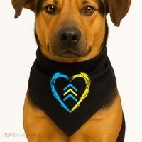 Down Syndrome Awareness Arrows Trisomy 21 T21 USA-Made Doggie Bandana thumb 1