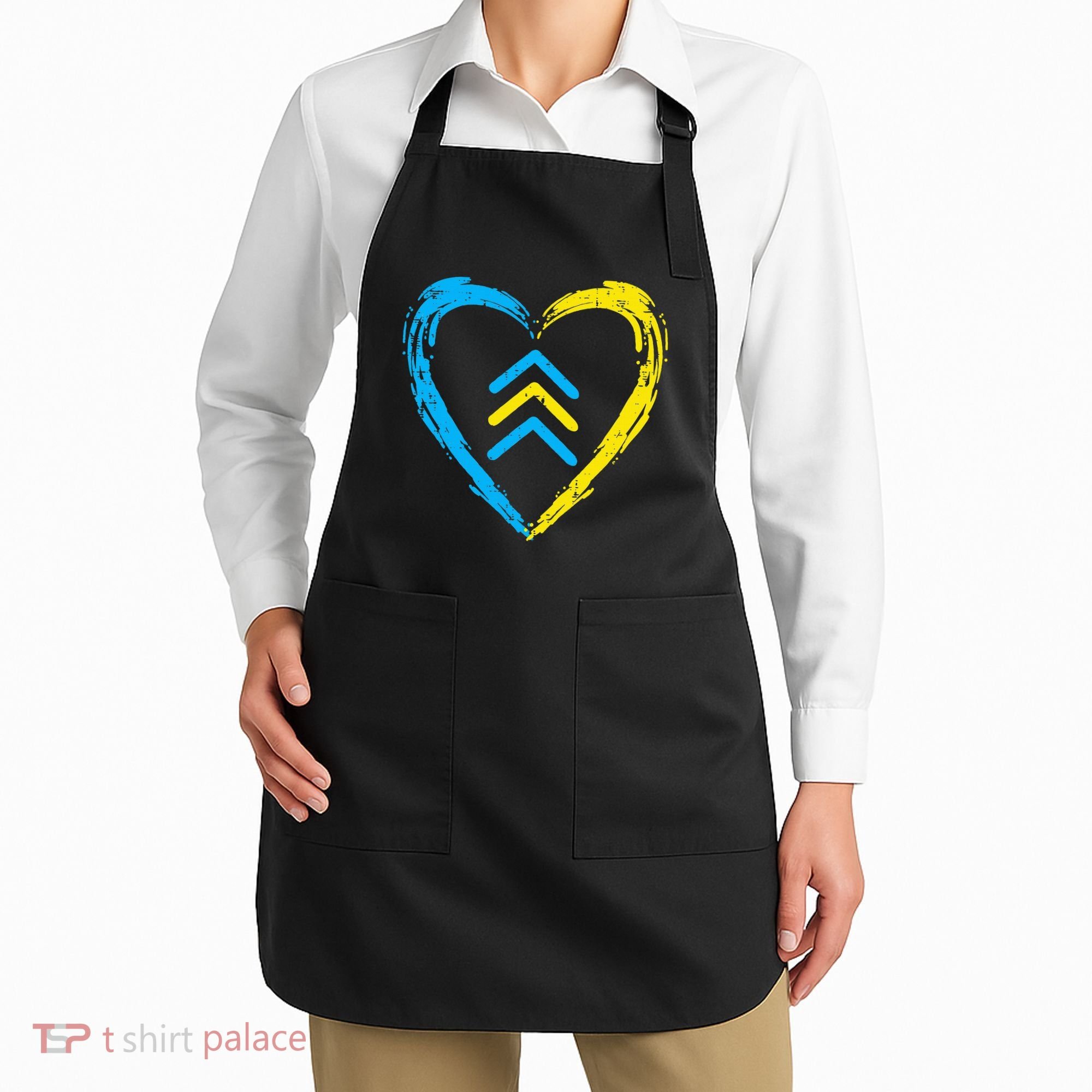 Down Syndrome Awareness Arrows Trisomy 21 T21 Apron