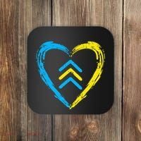 Down Syndrome Awareness Arrows Trisomy 21 T21 Coaster thumb 0