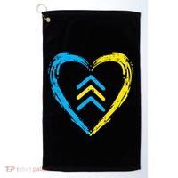 Down Syndrome Awareness Arrows Trisomy 21 T21 Golf Towel thumb 0