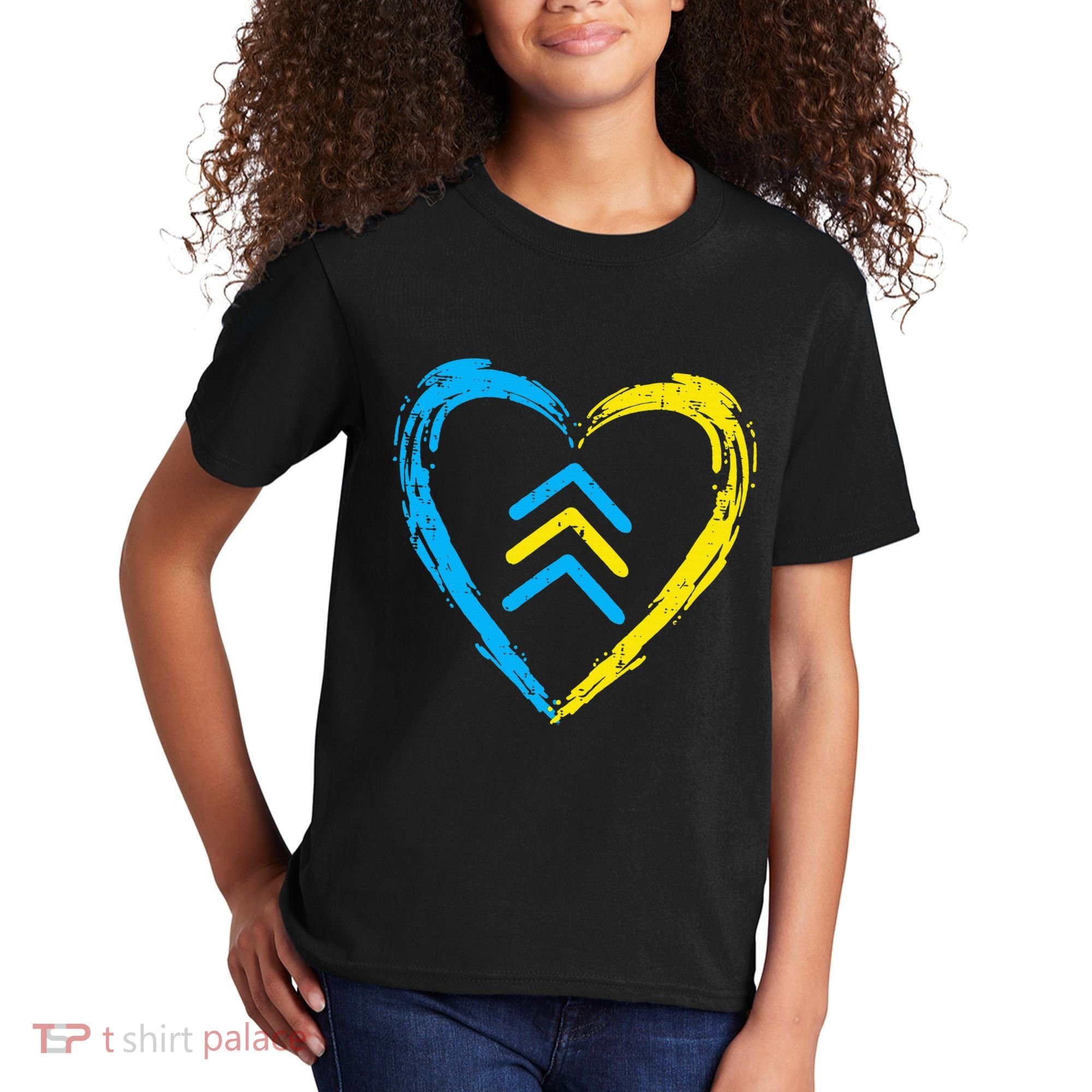 Down Syndrome Awareness Arrows Trisomy 21 T21 Kids T-Shirt