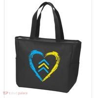 Down Syndrome Awareness Arrows Trisomy 21 T21 Tote Bag thumb 3
