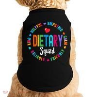 Dietary SQUAD Appreciation Week Healthcare Dietitian Squad Doggie Tank thumb 0