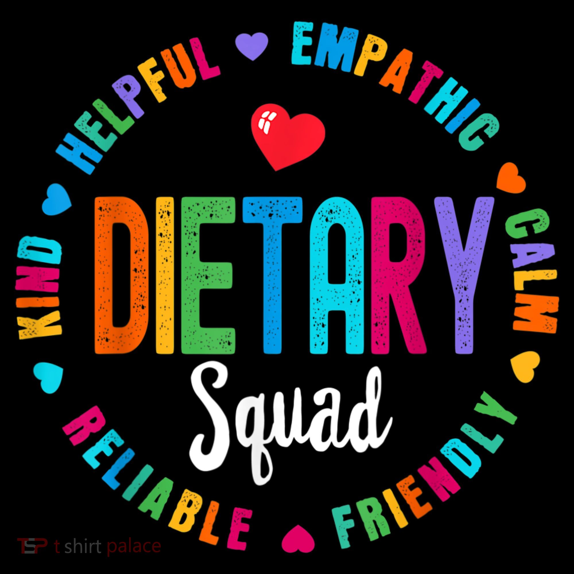 Dietary SQUAD Appreciation Week Healthcare Dietitian Squad Women's Hoodie