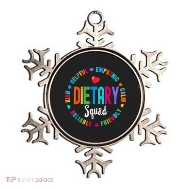 Dietary SQUAD Appreciation Week Healthcare Dietitian Squad Ornament