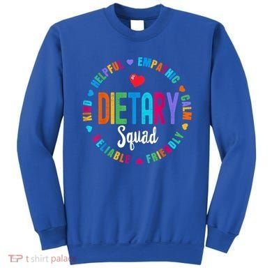Dietary SQUAD Appreciation Week Healthcare Dietitian Squad Sweatshirt