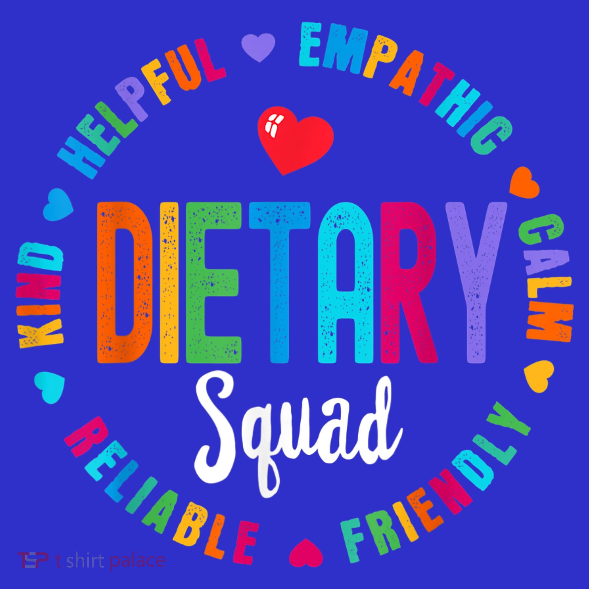 Dietary SQUAD Appreciation Week Healthcare Dietitian Squad Women's Tank Top