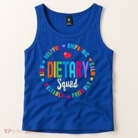 Dietary SQUAD Appreciation Week Healthcare Dietitian Squad Tank Top thumb 2