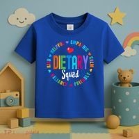Dietary SQUAD Appreciation Week Healthcare Dietitian Squad Toddler T-Shirt thumb 3
