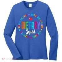 Dietary SQUAD Appreciation Week Healthcare Dietitian Squad Women's Long Sleeve Shirt thumb 0