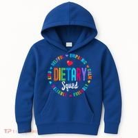 Dietary SQUAD Appreciation Week Healthcare Dietitian Squad Kids Hoodie thumb 0