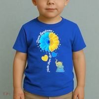 Down Syndrome Awareness Faith Hope Love Flower Elephant Toddler T-Shirt thumb 2