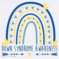 Down Syndrome Awareness Rainbow Heart Toddler T-Shirt thumb 4