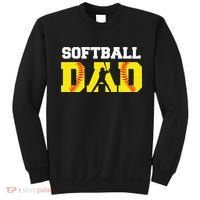 Dad Softball Apparel Yellow Softball Dad Sweatshirt thumb 0