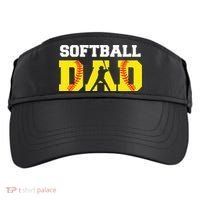 Dad Softball Apparel Yellow Softball Dad Adult Drive Performance Visor thumb 0