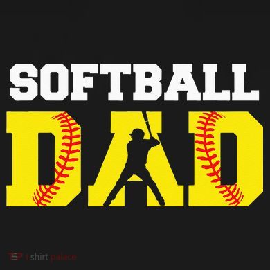 Dad Softball Apparel Yellow Softball Dad Tote Bag