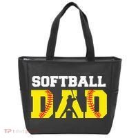 Dad Softball Apparel Yellow Softball Dad Tote Bag thumb 0