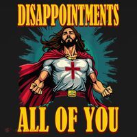 Disappointments Sarcastic All Of You Christian Jesus  USA-Made Doggie Bandana thumb 2